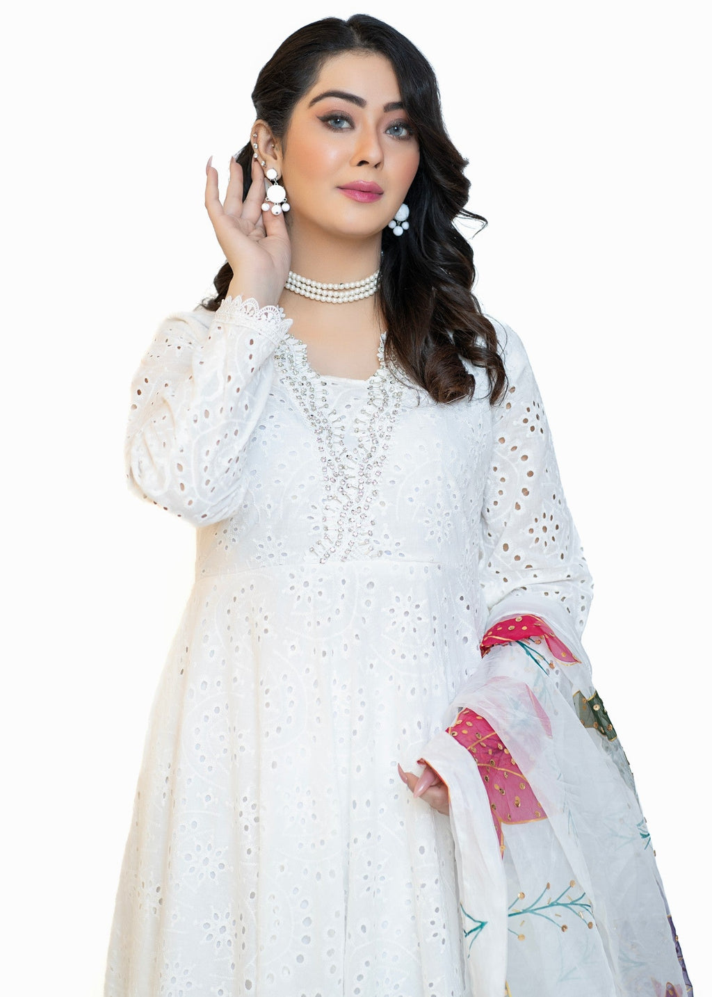 Miss & Mrs White chiken k. M Women 3pcs