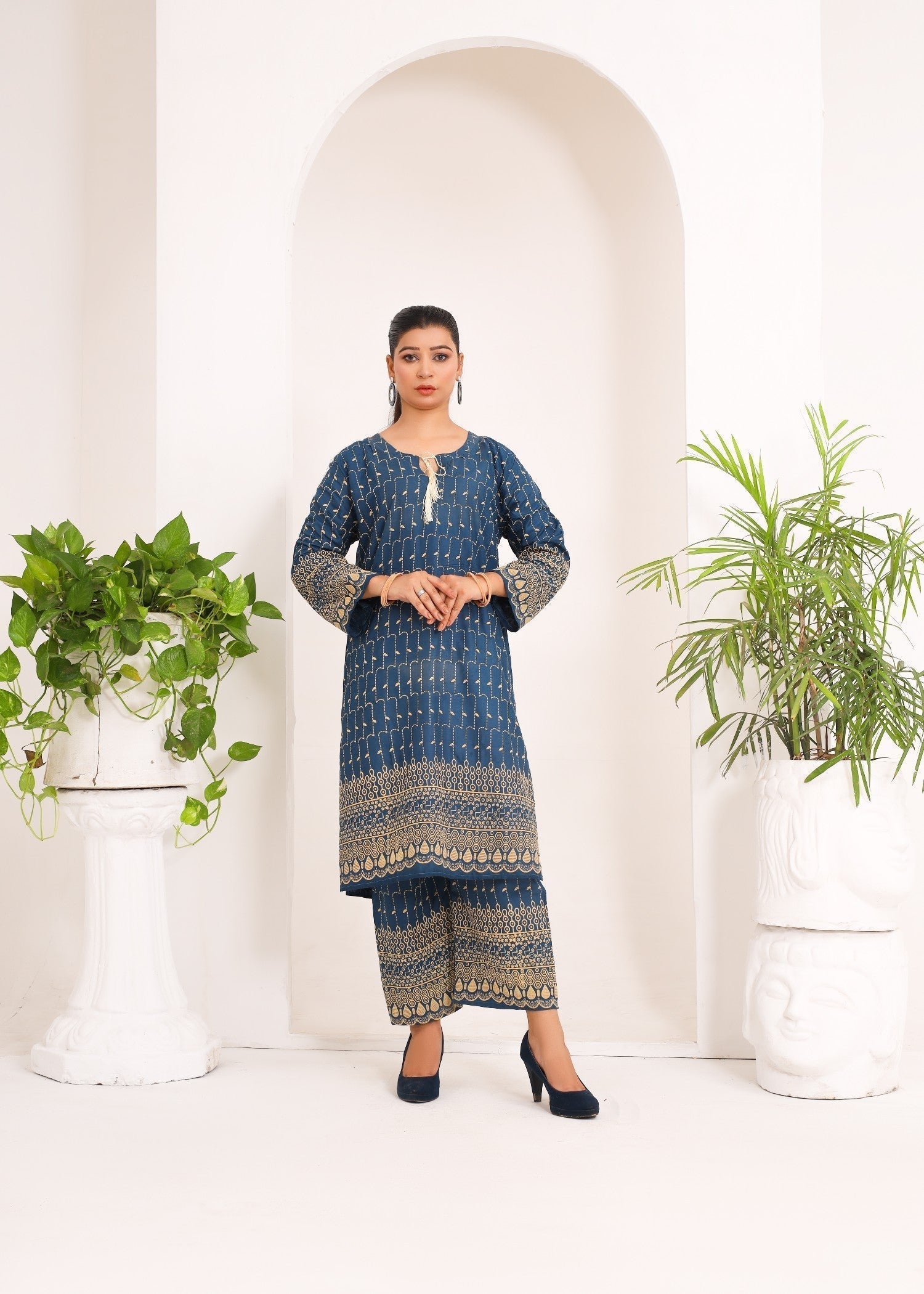 Libaas E Khaas Ayat Teal Women 2pcs