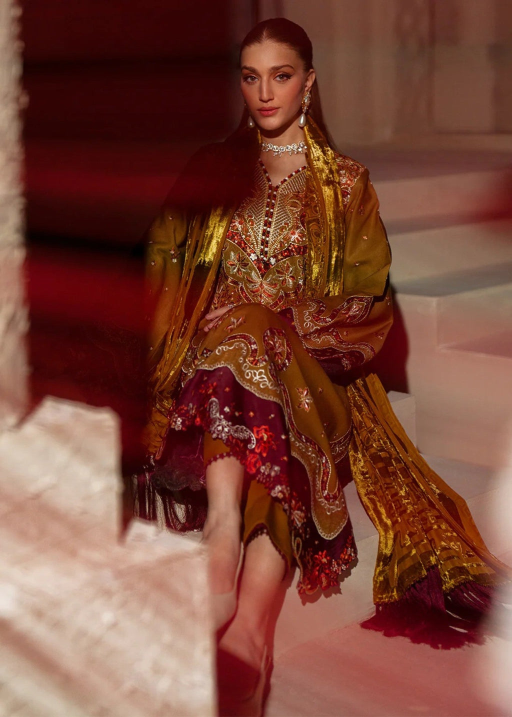 Bin Ilyas 163 A | Kotrai Stitched Women 3pcs