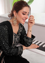 Alsiyab Raani Black Women 3pcs