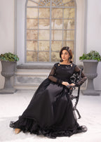 Alyssa BLACK MAXI ALM03 Women 2pcs