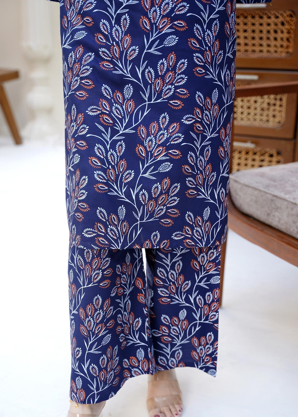 Chaudhary Arts Eden navy blue Women 2pcs