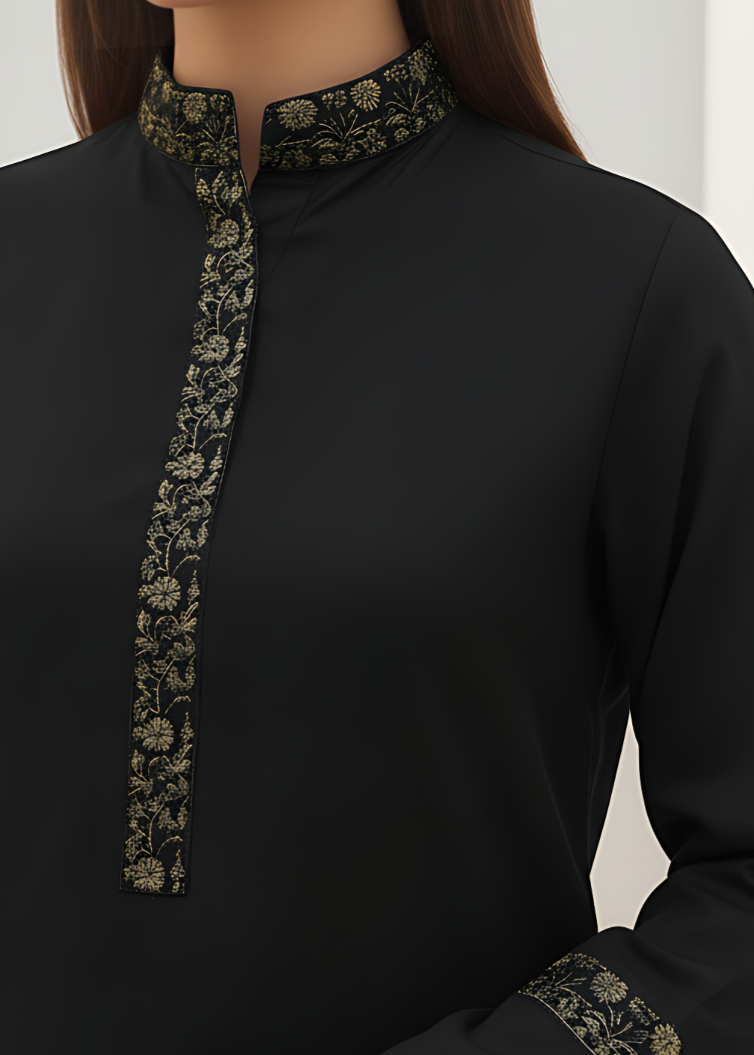 Sahibas By Mirza Darum Black Women 3pcs