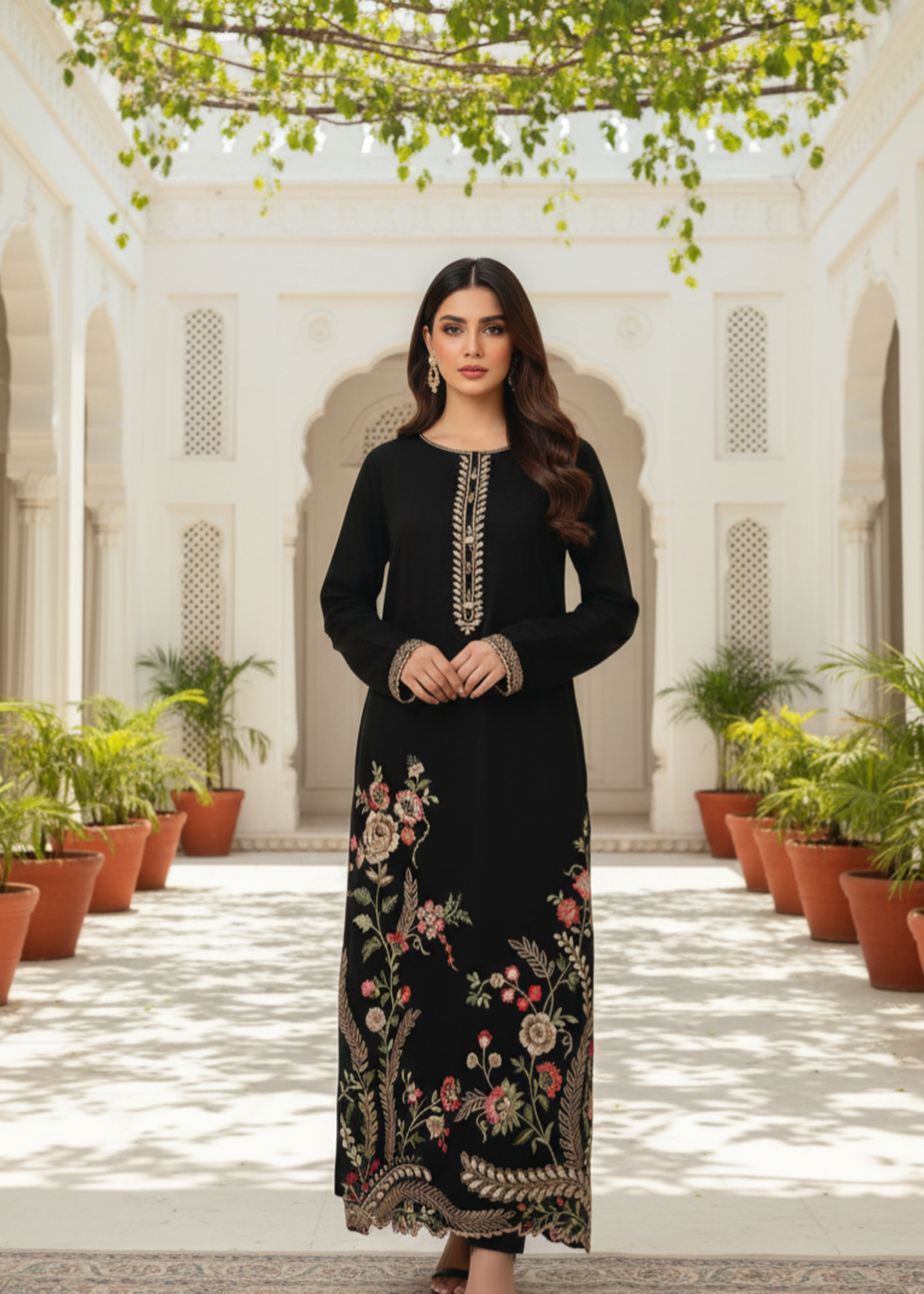 Shehroz Fashion MARIYAM EMBROIDERY Women 2pcs