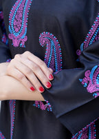 Chaudhary Arts soha black Women 2pcs