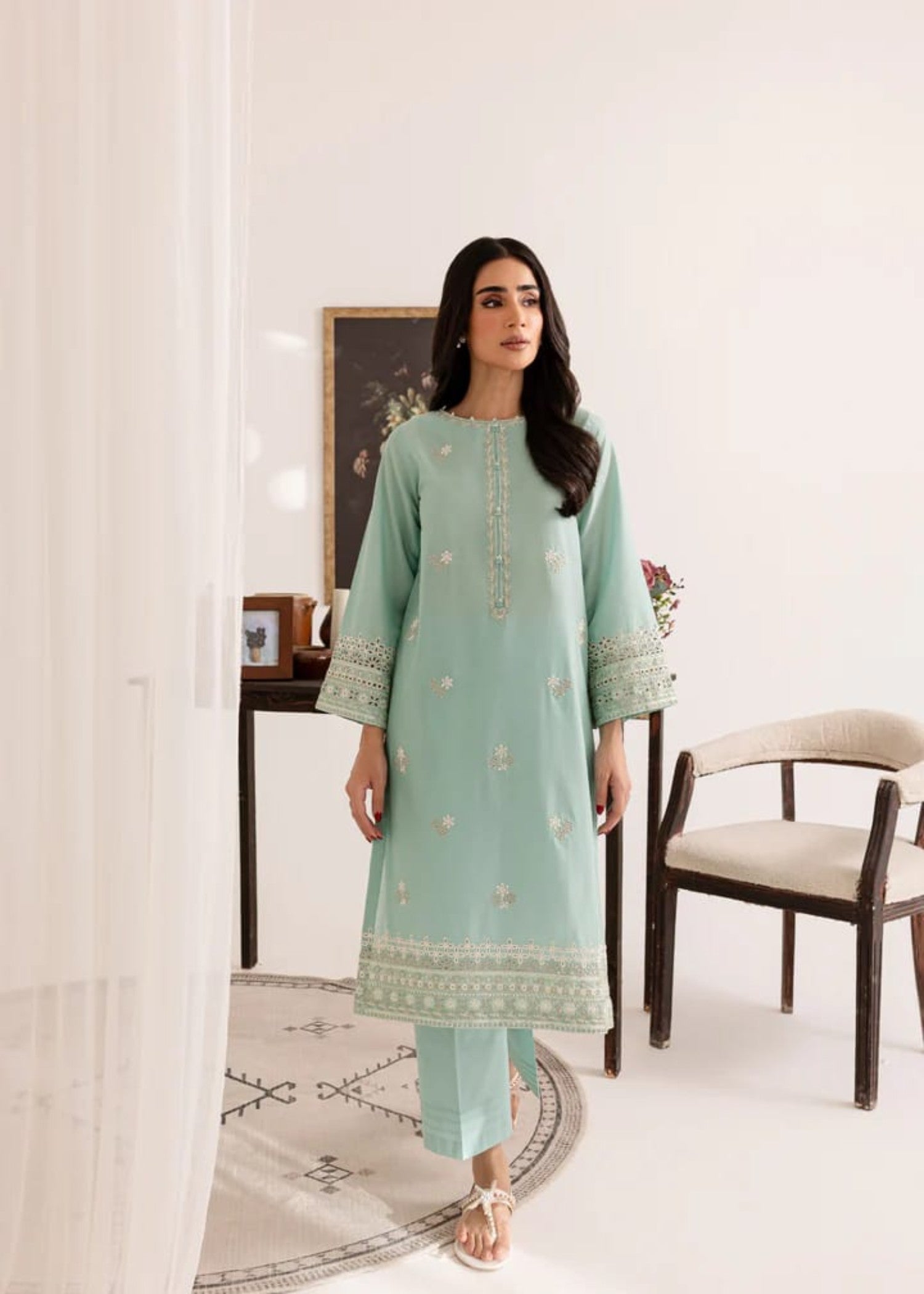 Shehroz Fashion ZOYA EMBROIDERY SUIT Women 2pcs