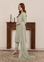 Four Season Boutique SAJAL MINT GREEN Women 3pcs