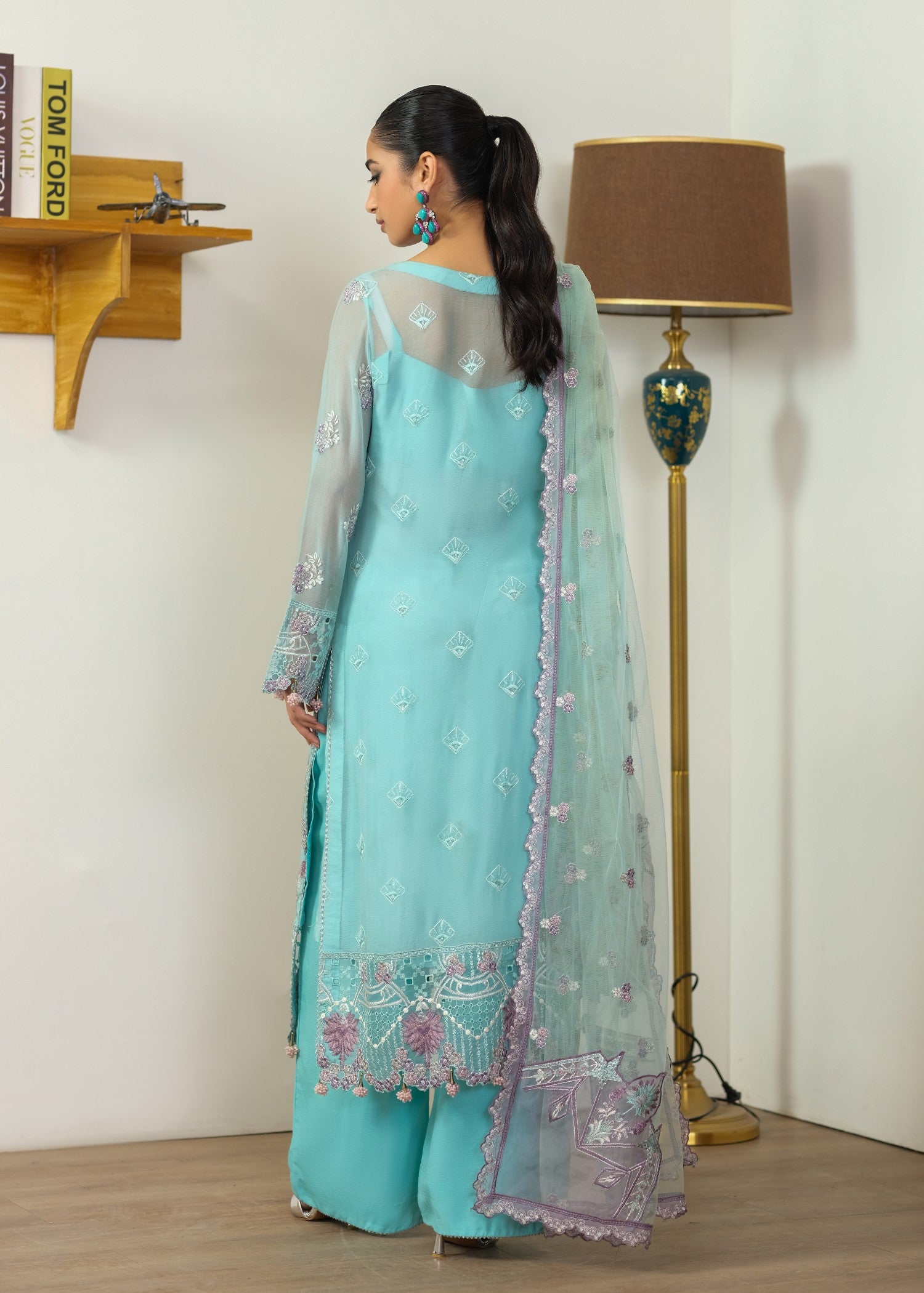 Waresha Frosted Azure WFE 08 Women 3pcs