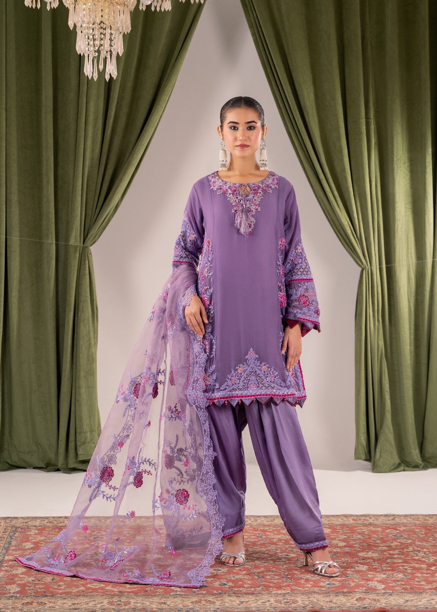 Pehnawa Fashion Charming light chiffon Women 3pcs