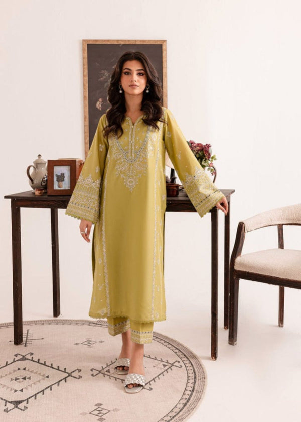 Shehroz Fashion Rang e Naz lawn embroidery suit Women 2pcs