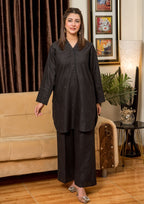 Yolo Pret Schiffli Embroidered Set Rozana S25 0019 Women 2pcs