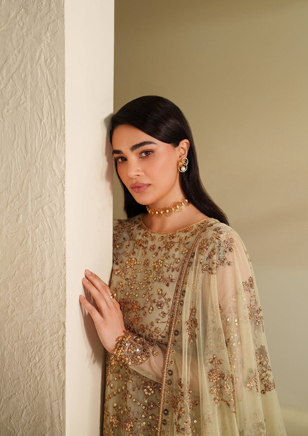 Bin Tayyab BT006542 CRM Women 3pcs