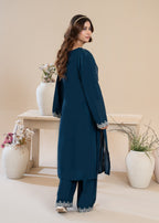 Sajfi Closet Feroza Embroidered Stitched Suit for Women Women 2pcs