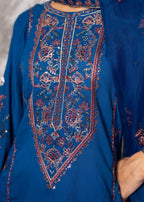 Zahab By M Sapphire Charm Women 3pcs