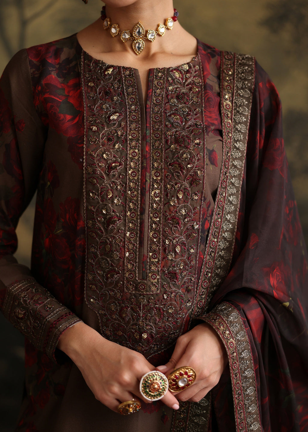 Humjoli BROWN ROME Women 3pcs