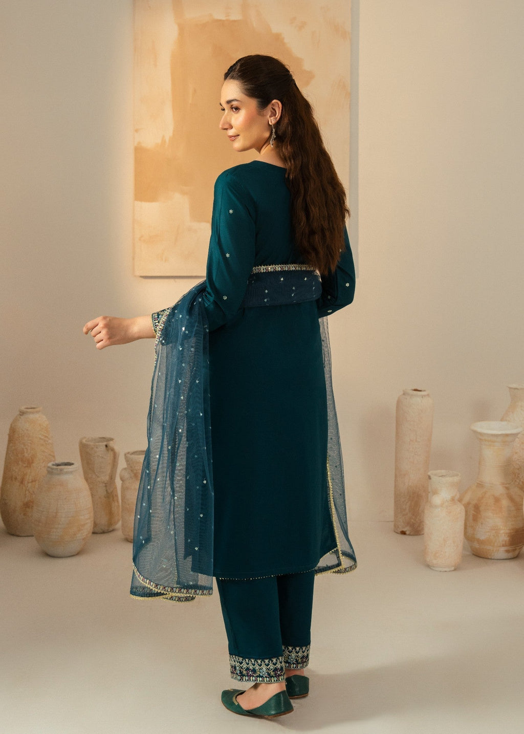 Chaudhary Arts Hazel Embroidered Women 3pcs