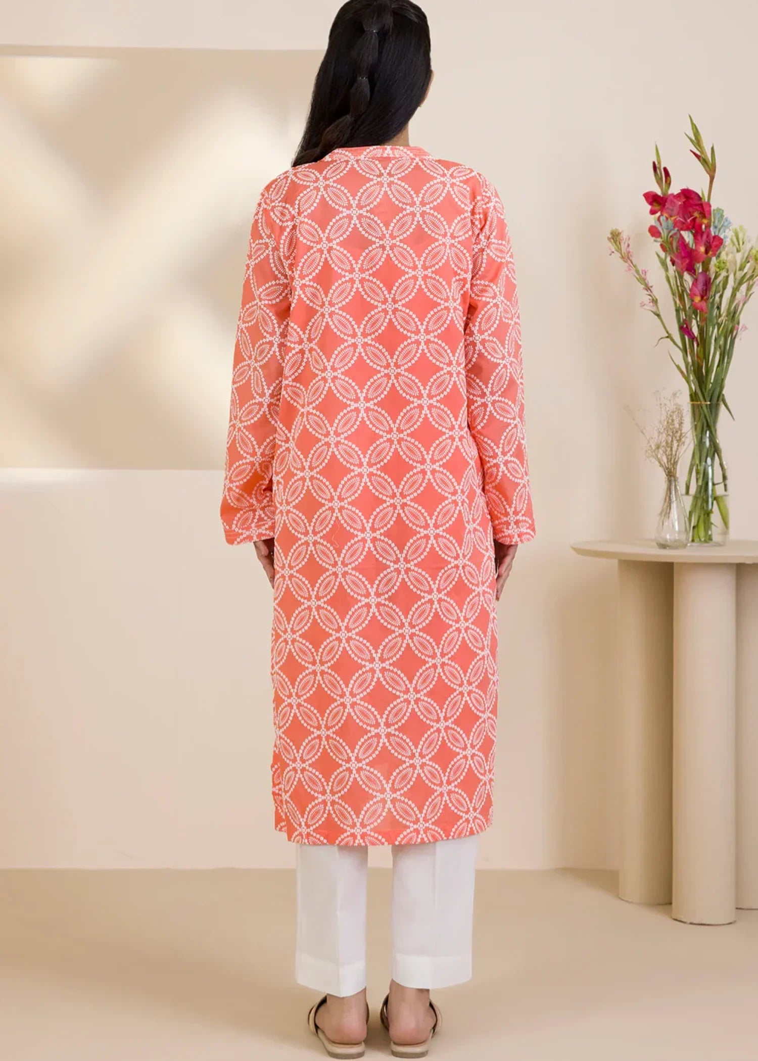 Zellbury WPS2511733 Coral Pink Women 1pcs