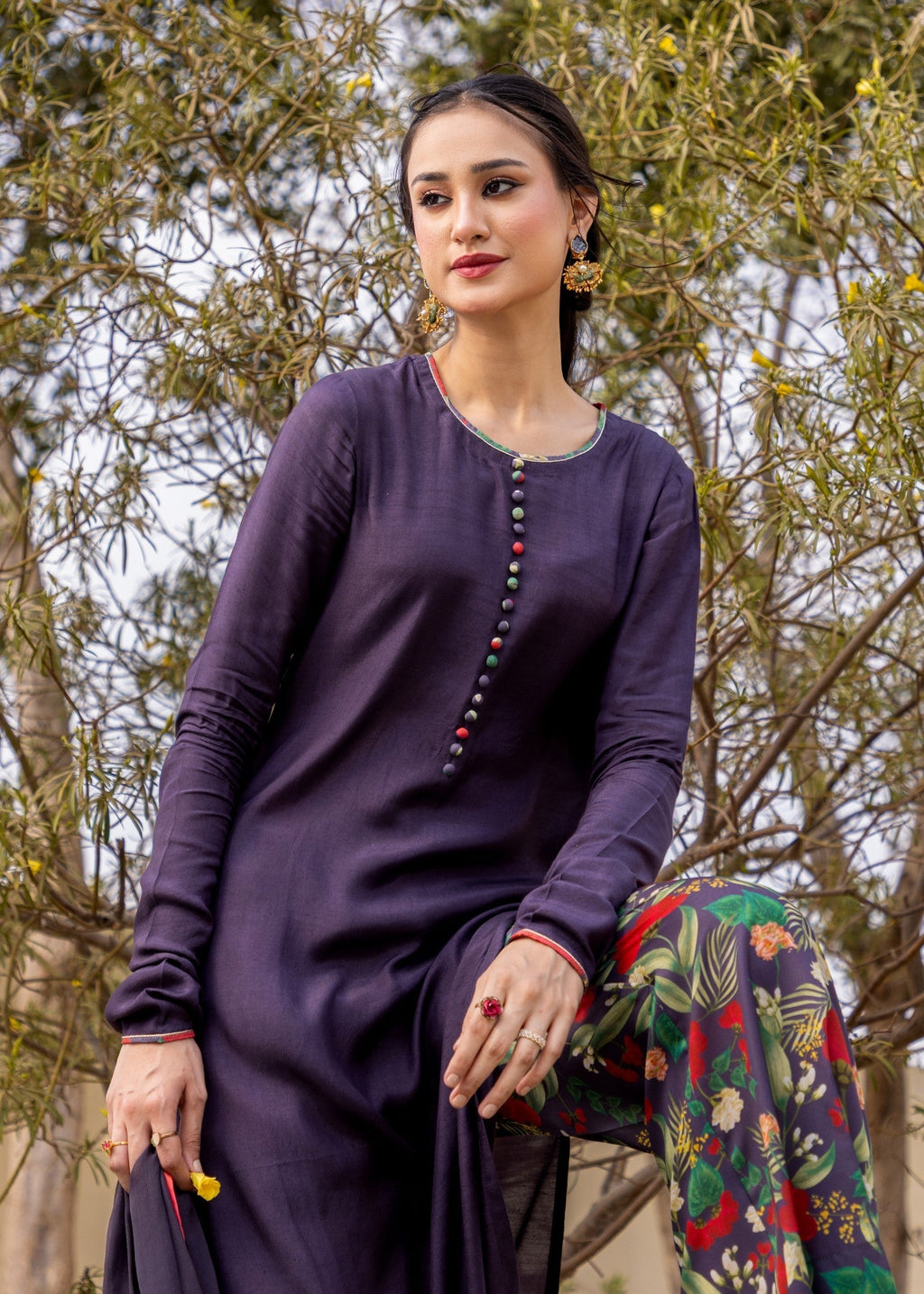 Daak & Co. Anita Grey Women 3pcs