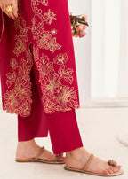 Sahibas By Mirza Elara Maroon Women 3pcs