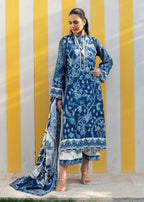 Firdous Pret Denim Frost D929 Women 3pcs