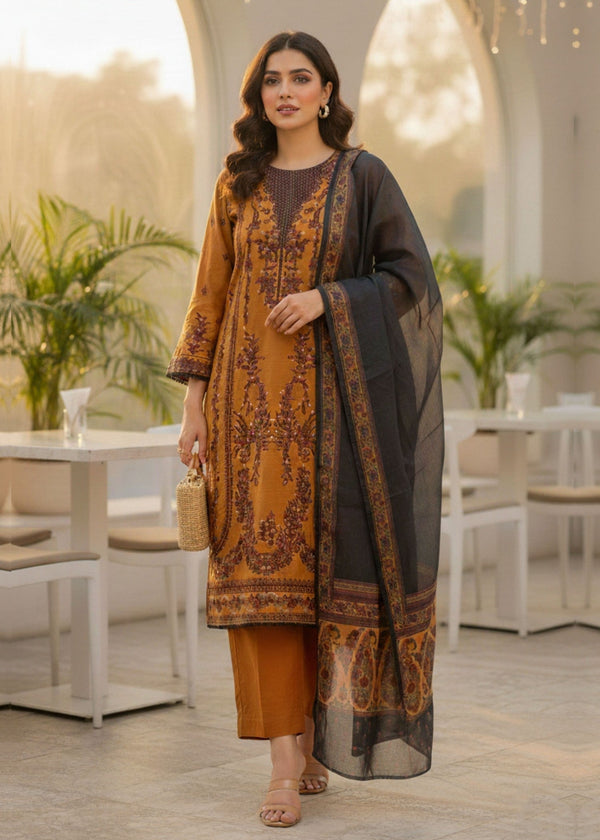 Zuri ZOHAL KH 08 MUSTARD Women 3pcs