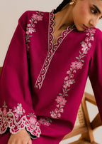 Kiara Nexia– Embroidered Co ords Khaddar Set Women 2pcs