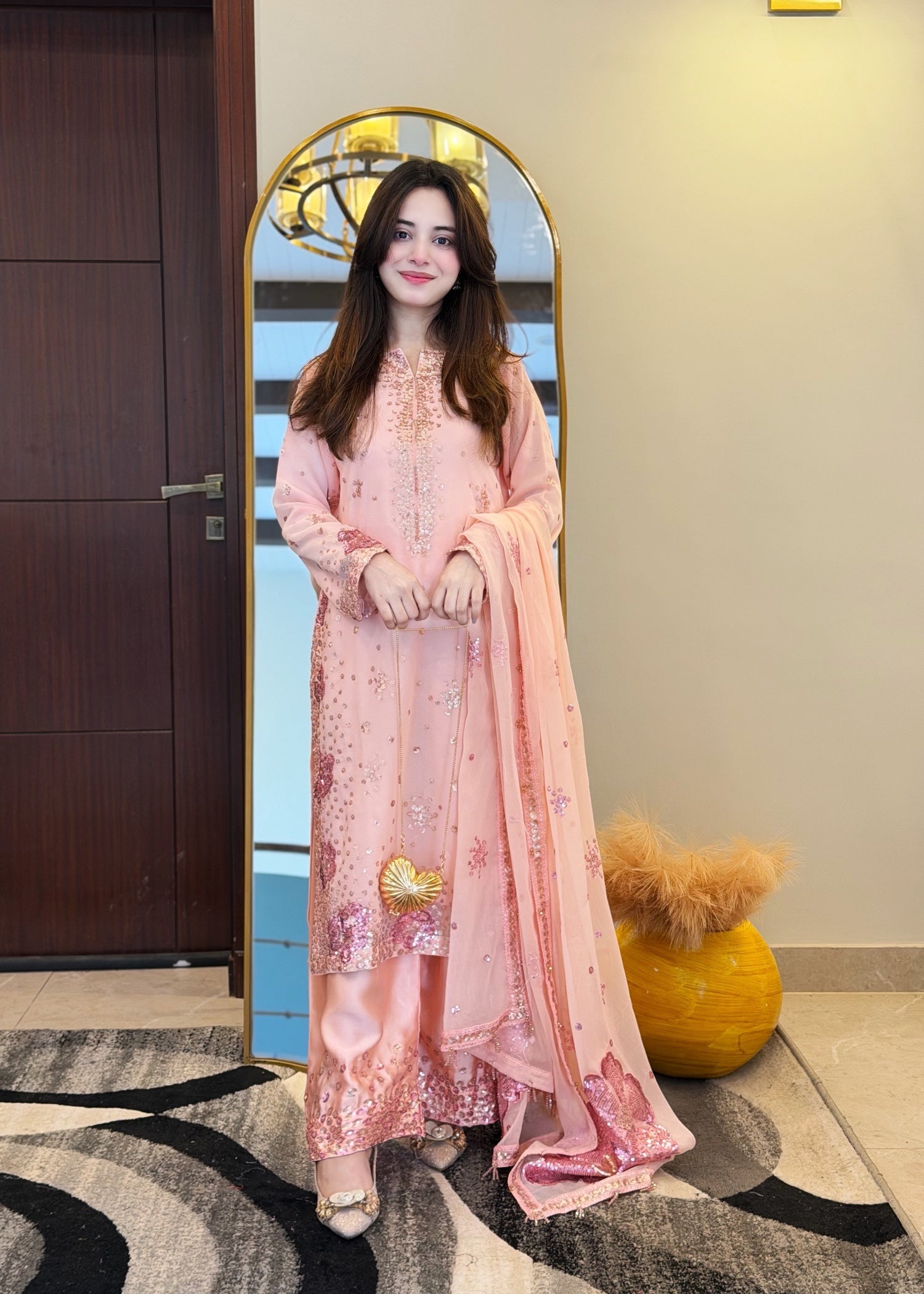 Suits By Sadia Pinky strawberry Women 3pcs