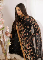 Mohagni MGG 106 CHIFFON STITCHED Women 3pcs