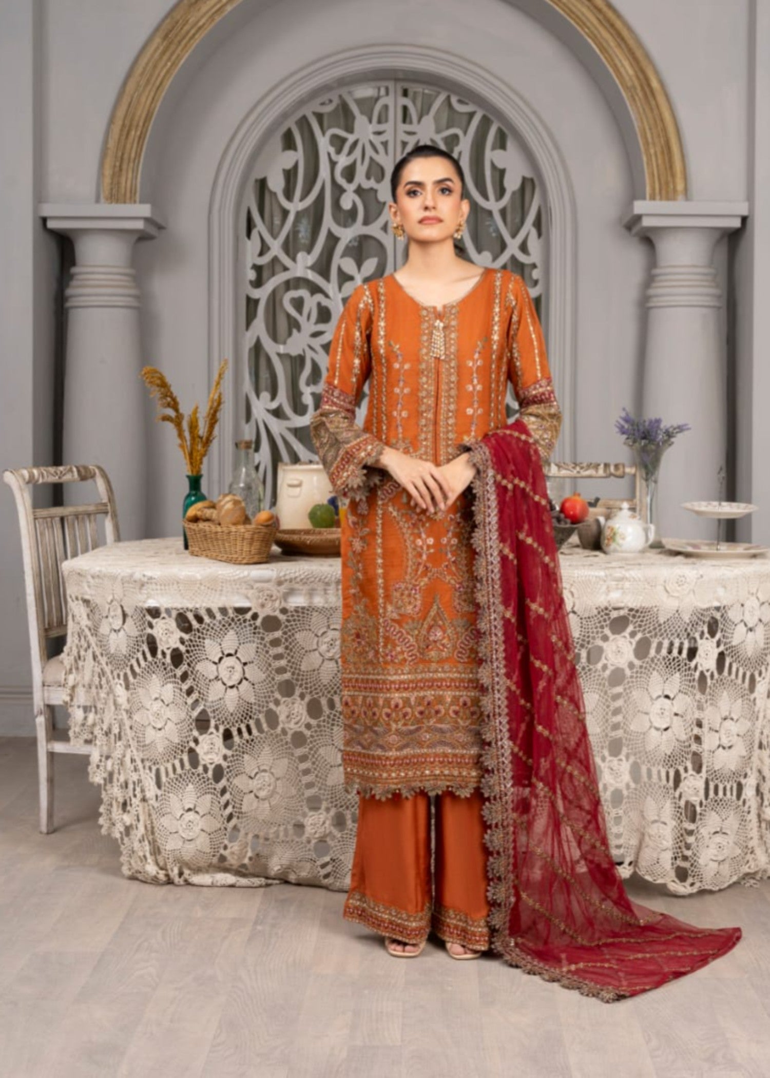 Solo Outfits Khushboo⚡ Women 3pcs