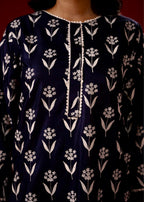 Zeenat & Zoha Navy Glow Women 2pcs