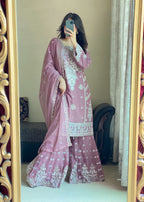 Four Season Boutique DIL NASHEEN MAUVE Women 3pcs