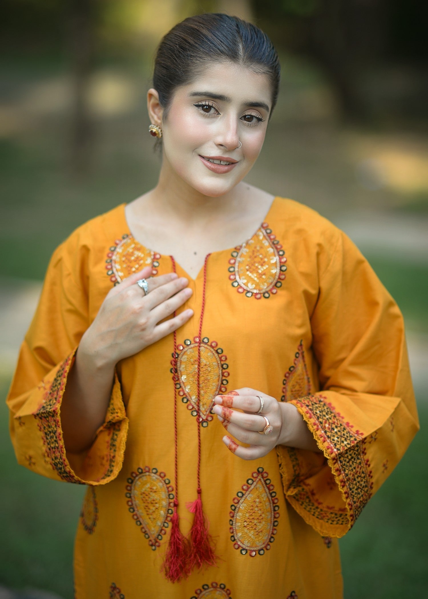 Glamour Stylo Saffron Elegance Women 2pcs