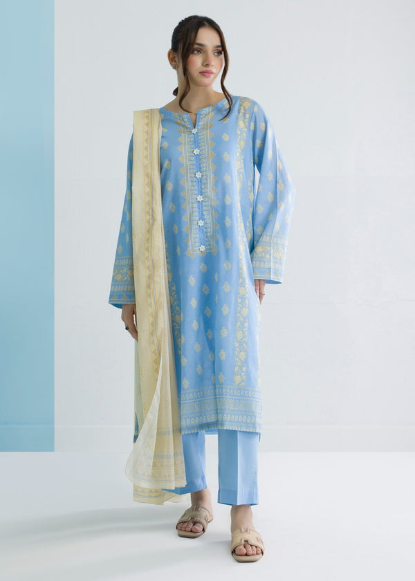 Zellbury WPS2531986 Sky Blue Women 3pcs