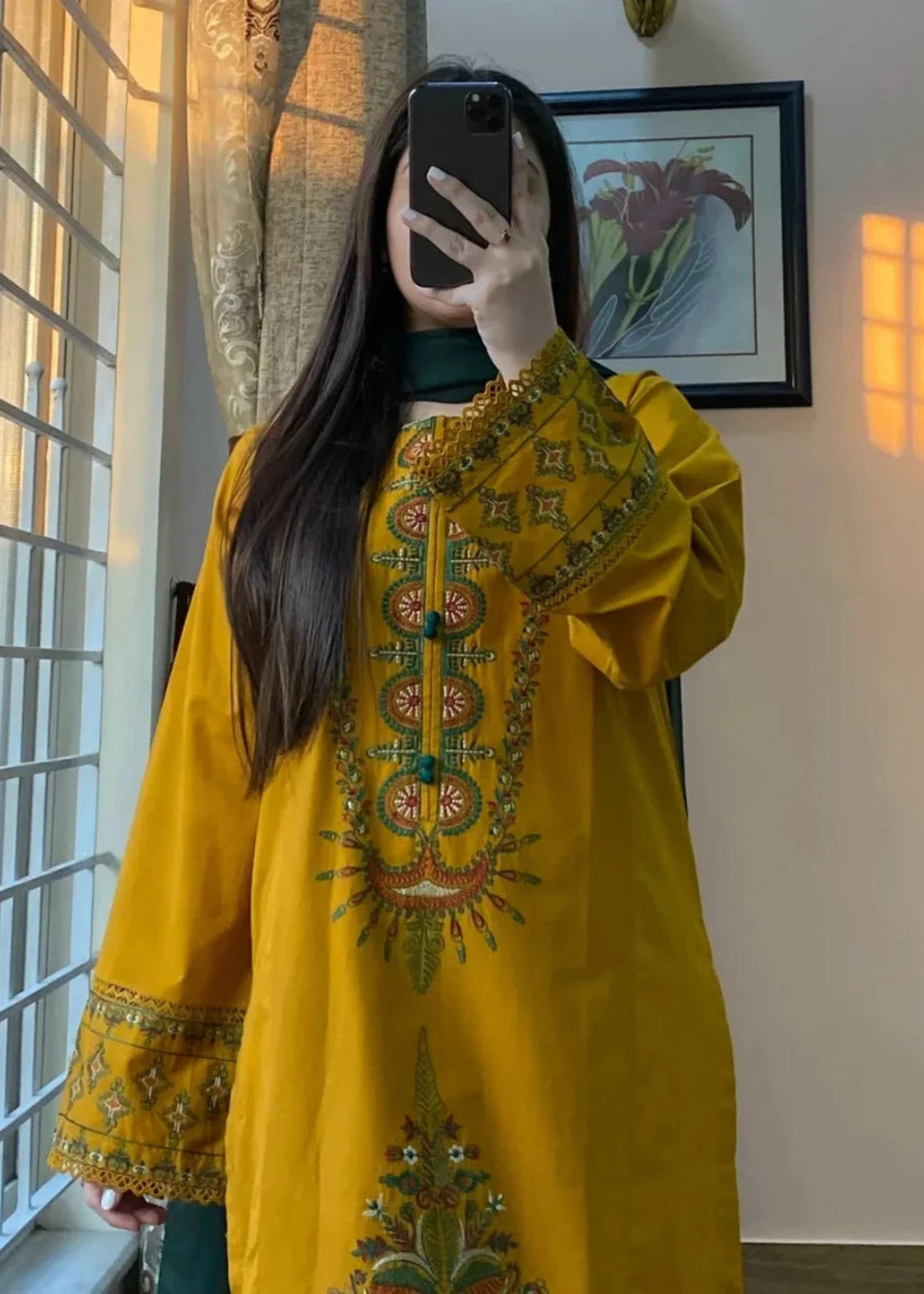 Rosyribbons Mustard Bloom Women 2pcs