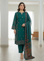 Zuri SABIHA KH 07 GREEN Women 3pcs