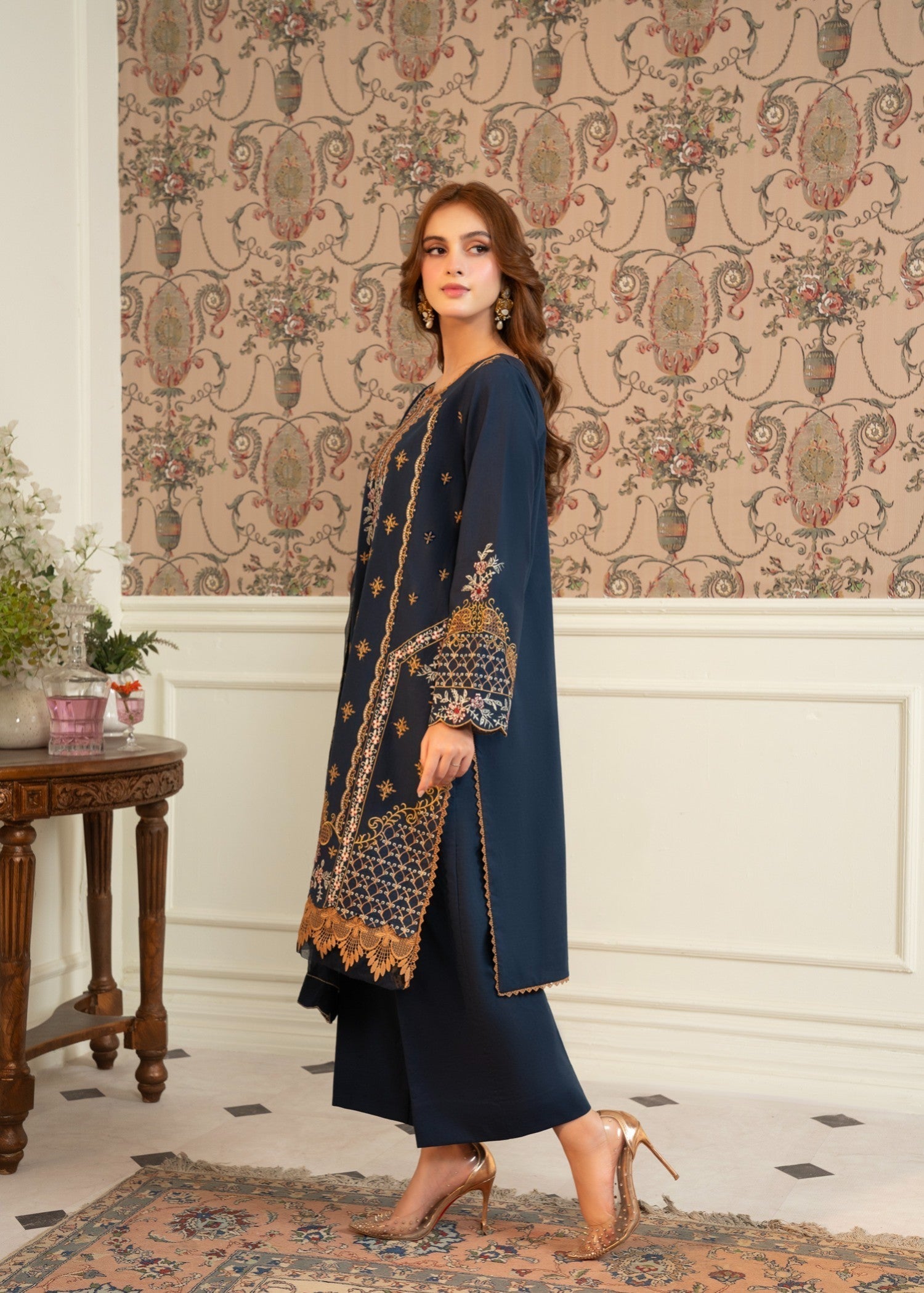 Maisa By Seven Star Luxury Embroidered | CLE 0202 Women 3pcs