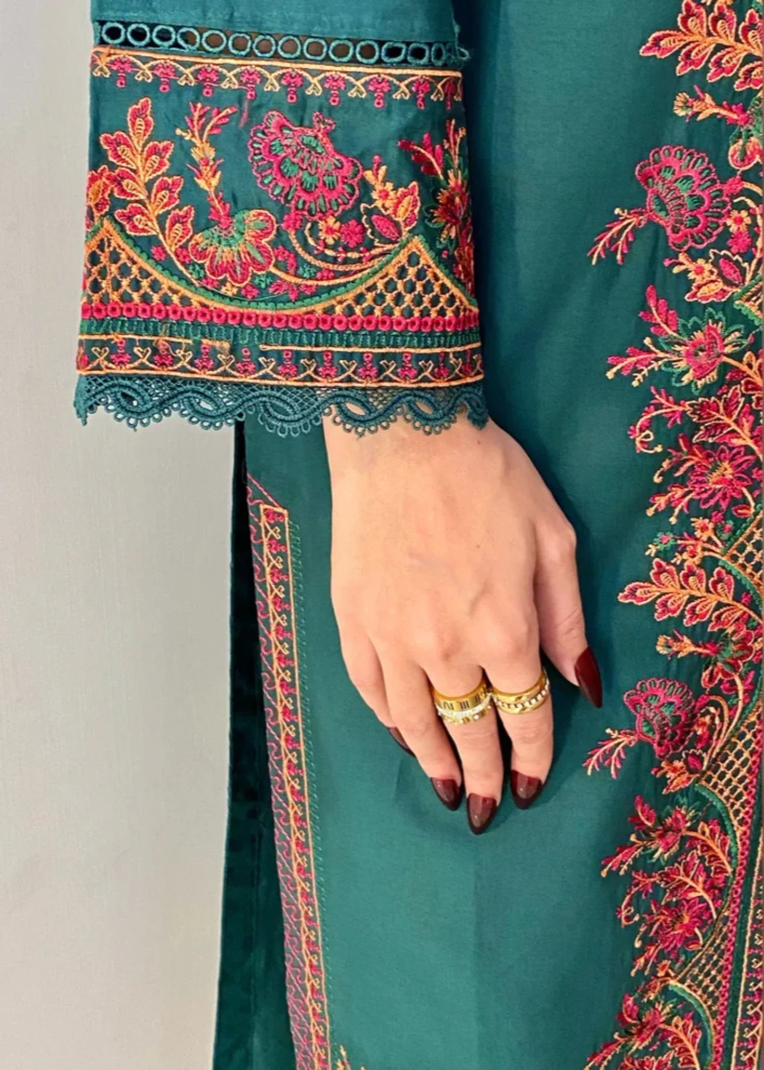 Rosyribbons Flora Embroidered Women 3pcs