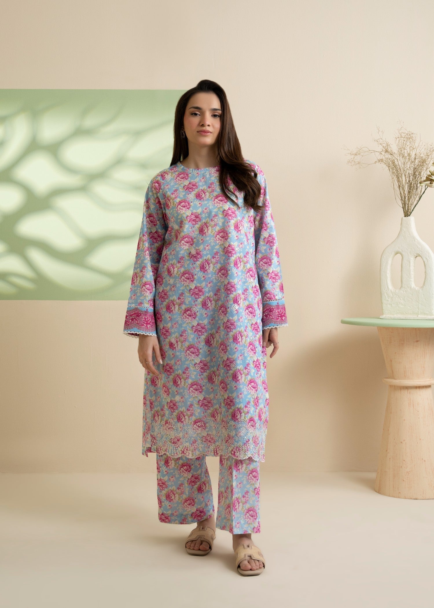 Zellbury WPS2521918 Light Blue Women 2pcs