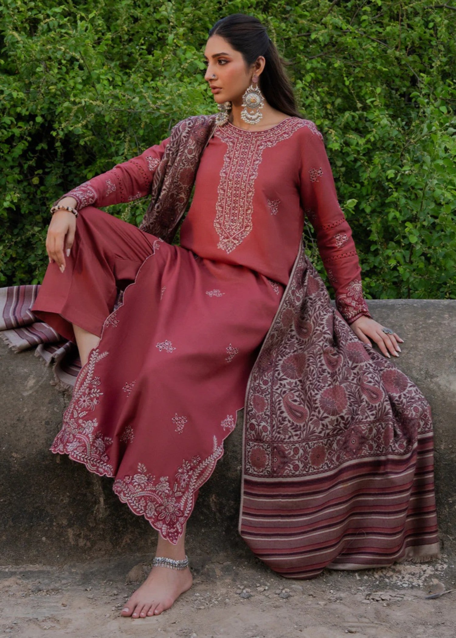 Chaudhary Arts Adan Embroiderd Women 3pcs