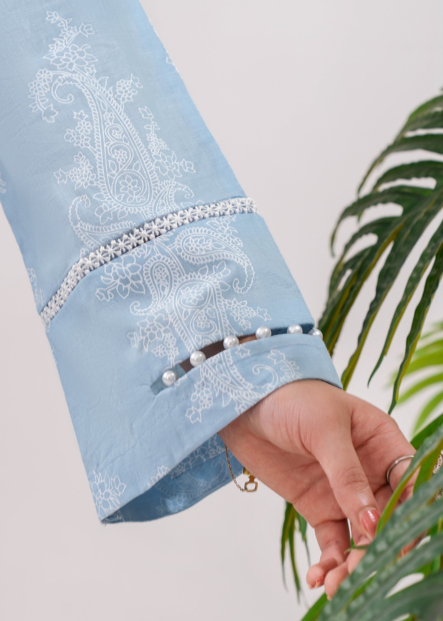 Sahibas By Mirza Hessonie Sky Blue Women 2pcs