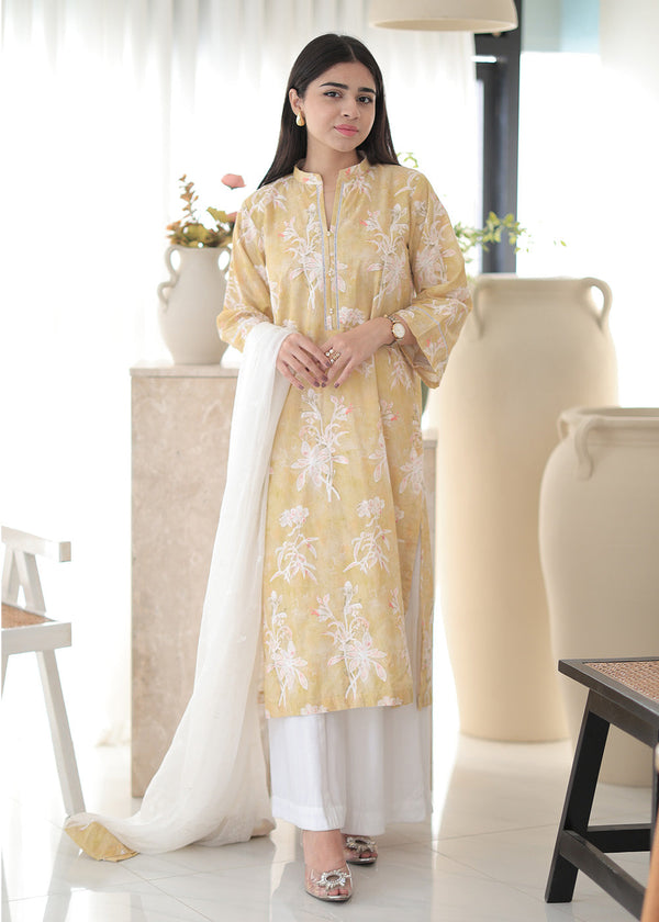 Rangeen Marshmellow Embroidered Printed Lawn Women 3pcs
