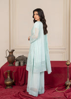 Four Season Boutique DIL ROOP ICEBLUE Women 3pcs