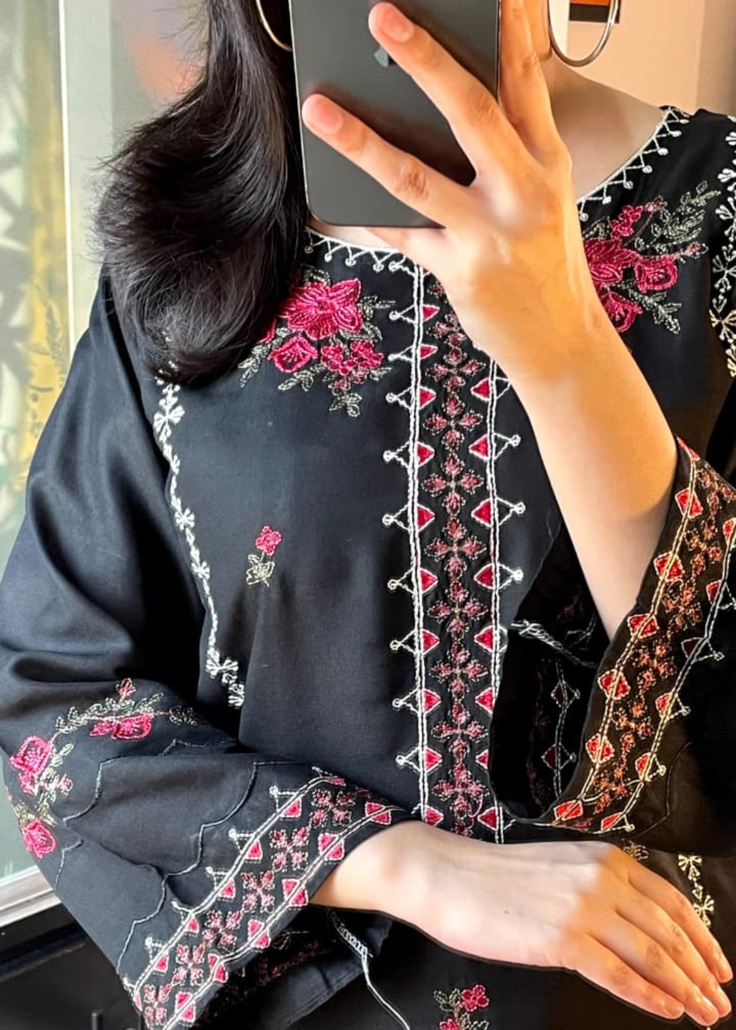 Tehzeeb Libas LUXURY EMBROIDER WITH FARSHI Women 2pcs