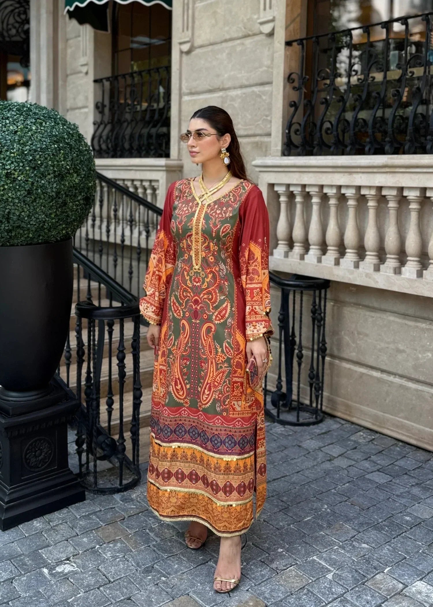 Mataish Solea Rust Women 1pcs