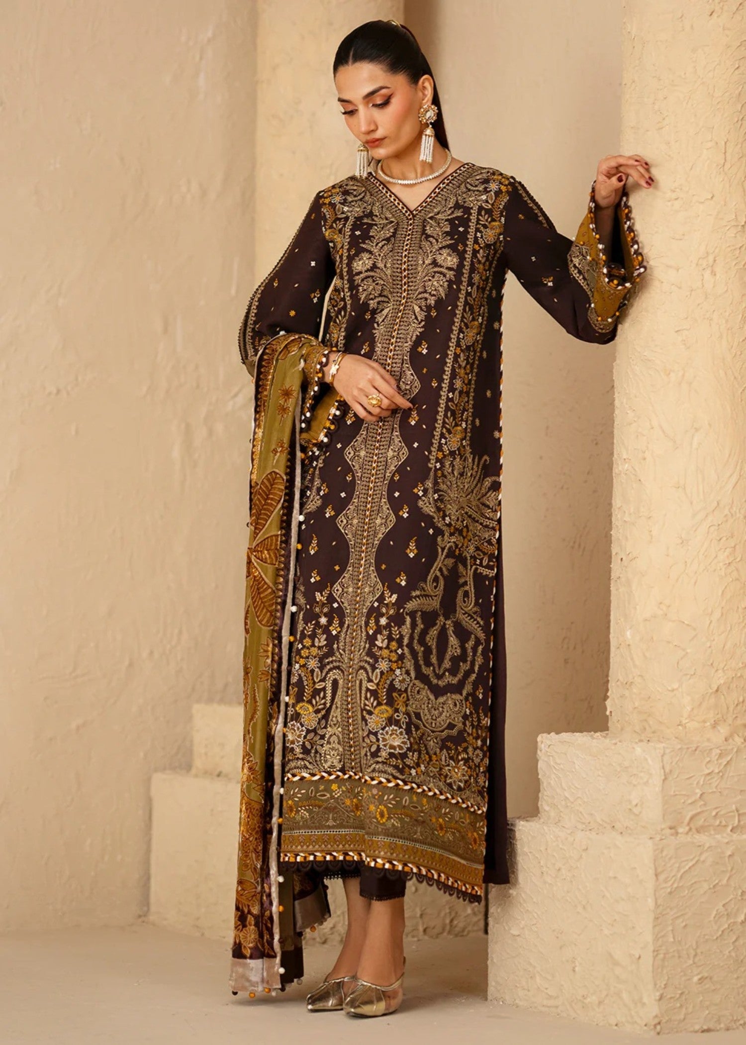 Bin Ilyas 164 A | Kotrai Stitched Women 3pcs