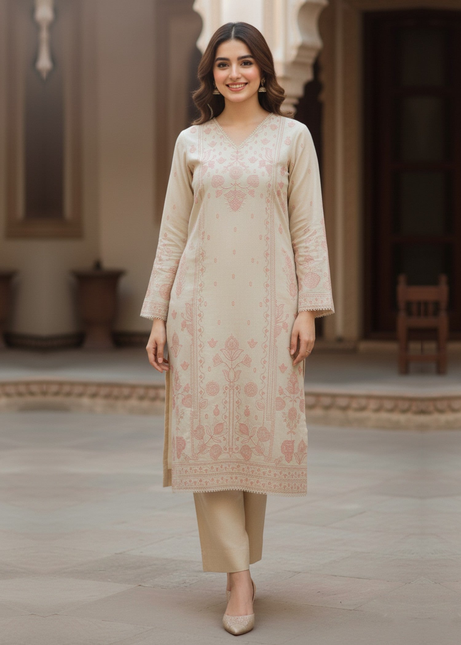 Zuri LAINA KH 01 BEIGE Women 3pcs