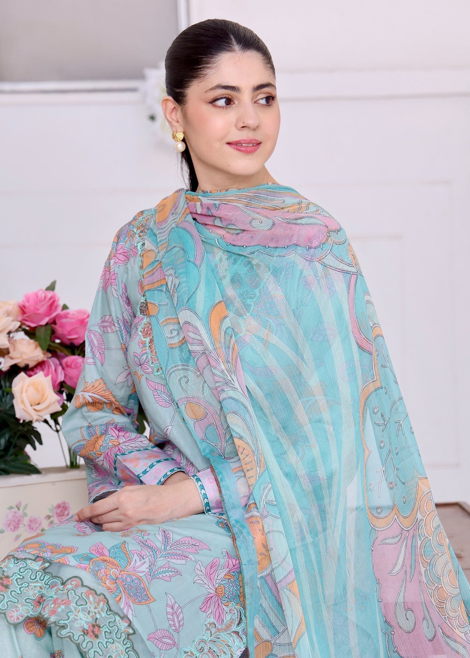 Polawn PD LAWN 25 428 | PRET LAWN COLLECTION Women 3pcs