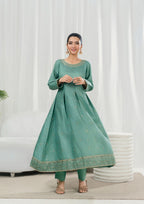 Alfatah Pret Embroidered Raw Silk ZAUQ S25 0201 Women 3pcs