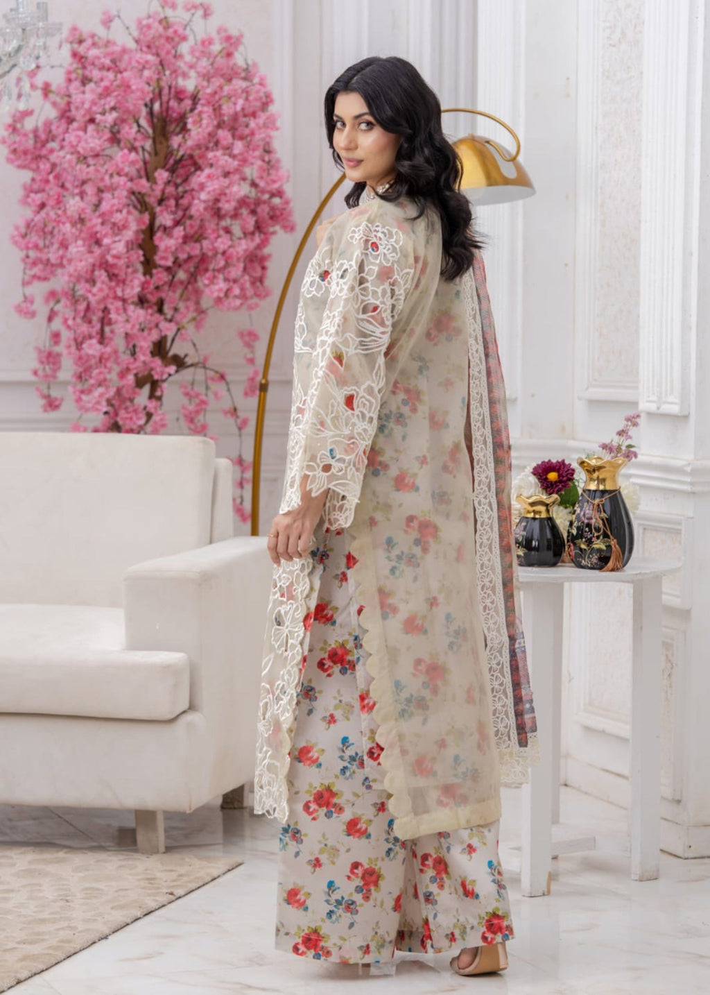 Suits By Sadia Multi floral xpression Women 3pcs