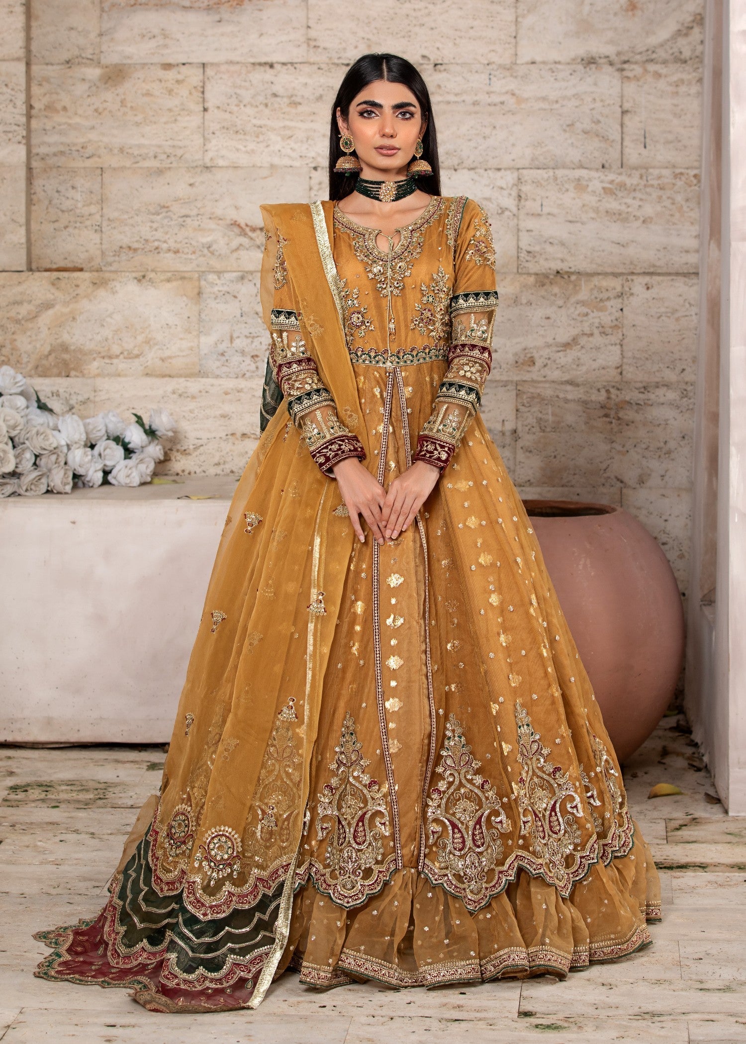Diara Couture ANARKALI US 607 Women 3pcs